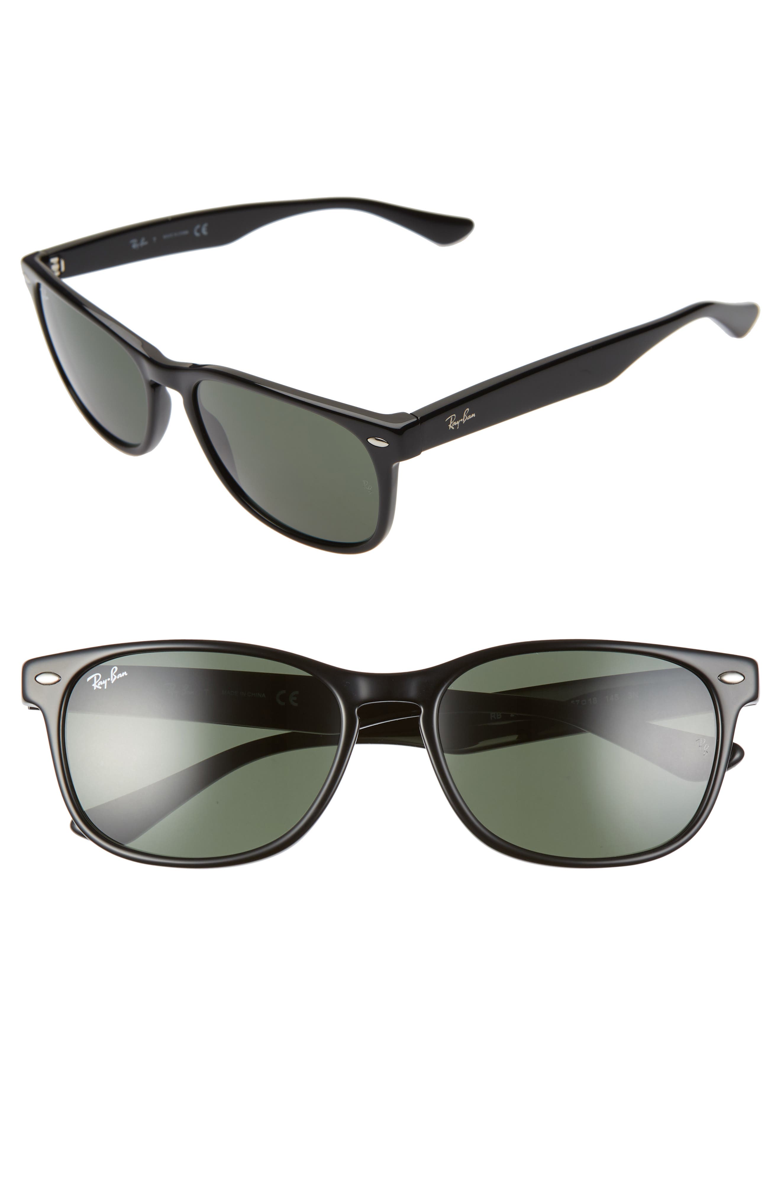 ray ban 57mm square sunglasses