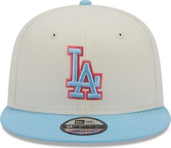 New Era Men's New Era Cream/Light Blue Los Angeles Dodgers Spring