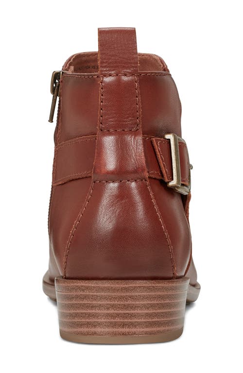 Shop Rockport Cobb Hill Nessa Bootie In Dark Natural