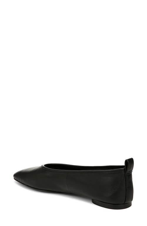 Shop Vince Vivian Ballet Flat In Black