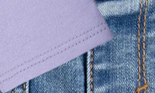 Levi's® Bear Graphic T-shirt & Flare Leg Jeans Set In Heirloom Lilac