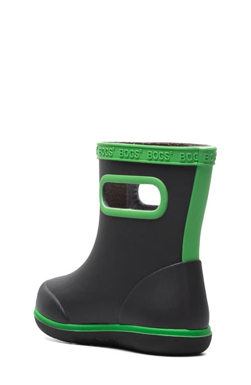 Bogs Skipper Ii Waterproof Rain Boot In Navy/ Green