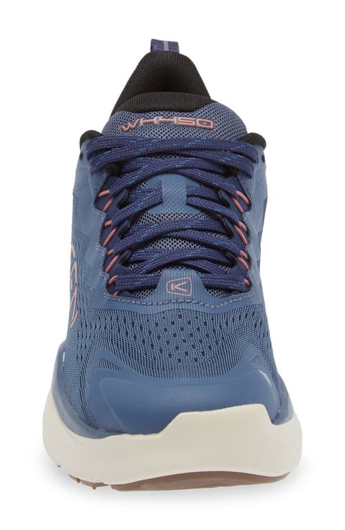 Keen Wk450 Walking Sneaker In Vintage Indigo/nostalgia Rose