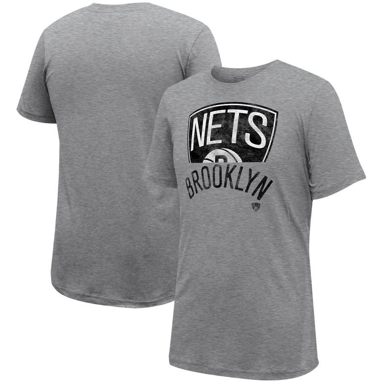 Shop Stadium Essentials Unisex   Heather Gray Brooklyn Nets Hometown T-shirt
