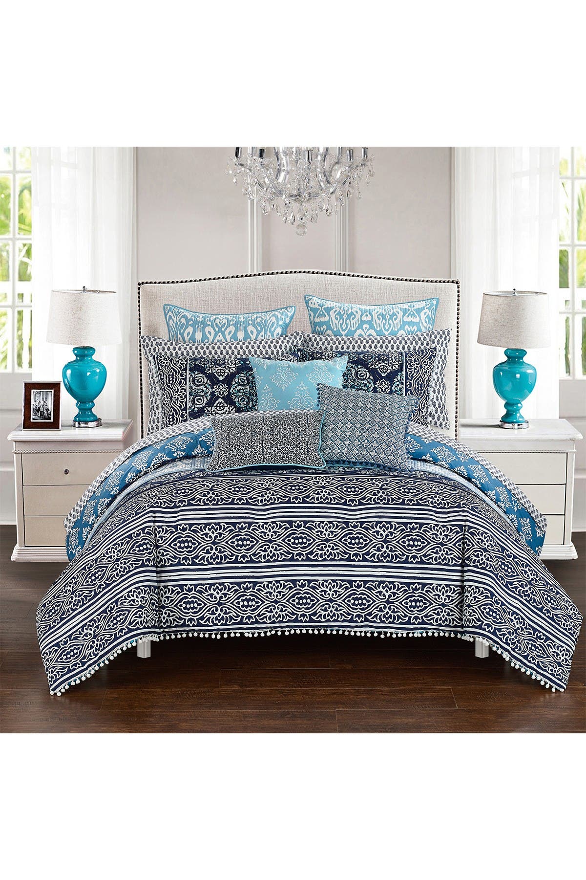 Chic Home Bedding Carson Pillow 12" x 18" Blue Nordstrom Rack