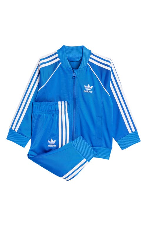 Shop Adidas Originals Adidas Adicolor Superstar Track Jacket & Joggers Set In Blue