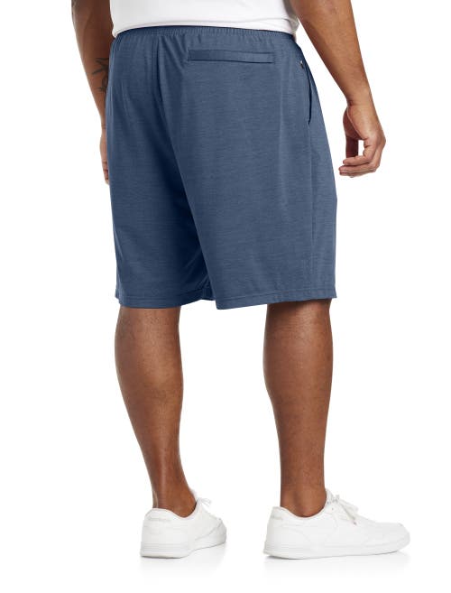 Shop Reebok Performance Shorts In East Coast Blue Hthr