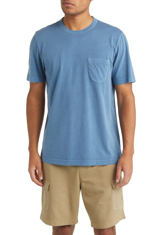 Treasure & Bond Short Sleeve Pocket T-Shirt in Blue Captain