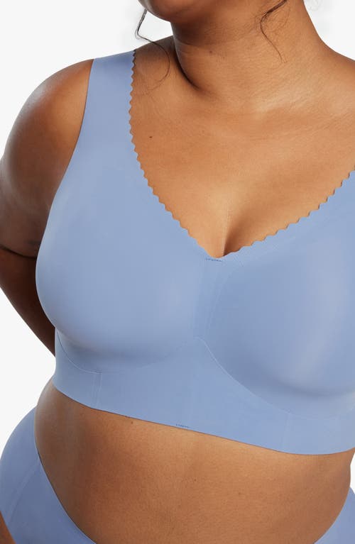 Shop Evelyn & Bobbie The Evelyn Bra In Blue Cloud