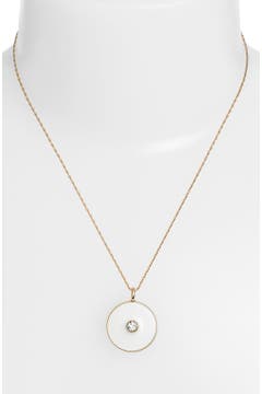kate spade new york reversible enamel pendant necklace | Nordstrom