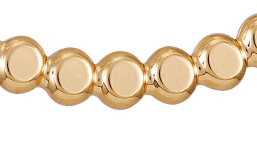 Vince Camuto Bubble Hoop Earrings In Gold Tone