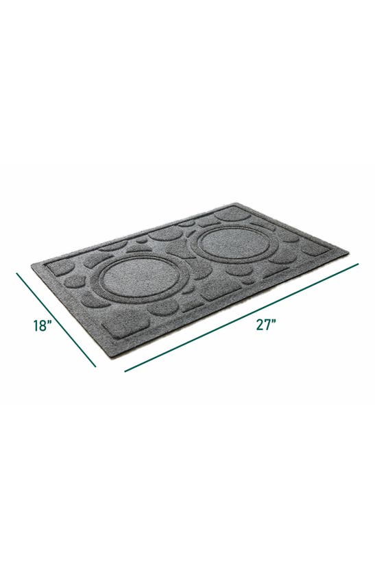 Bungalow Flooring Aqua Shield Pet Mat In Medium Gray