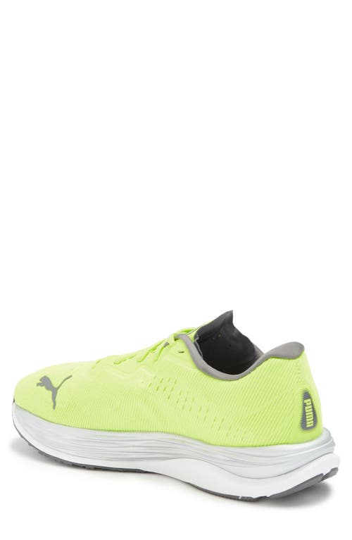 Shop Puma Velocity Nitro™ 2 Running Shoe In Lime Squeeze-castlerock