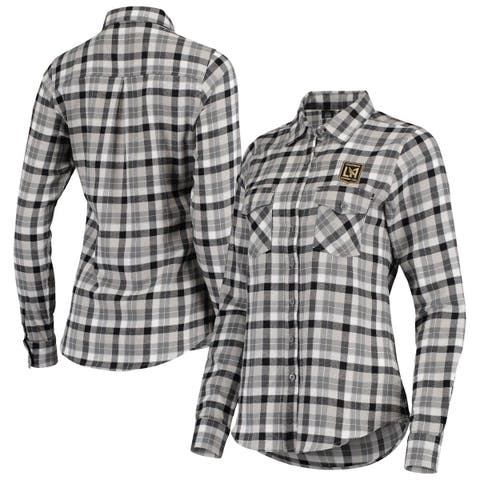 Antigua Apparel / Women's Colorado Rockies Structure Purple Long Sleeve  Button Down Shirt