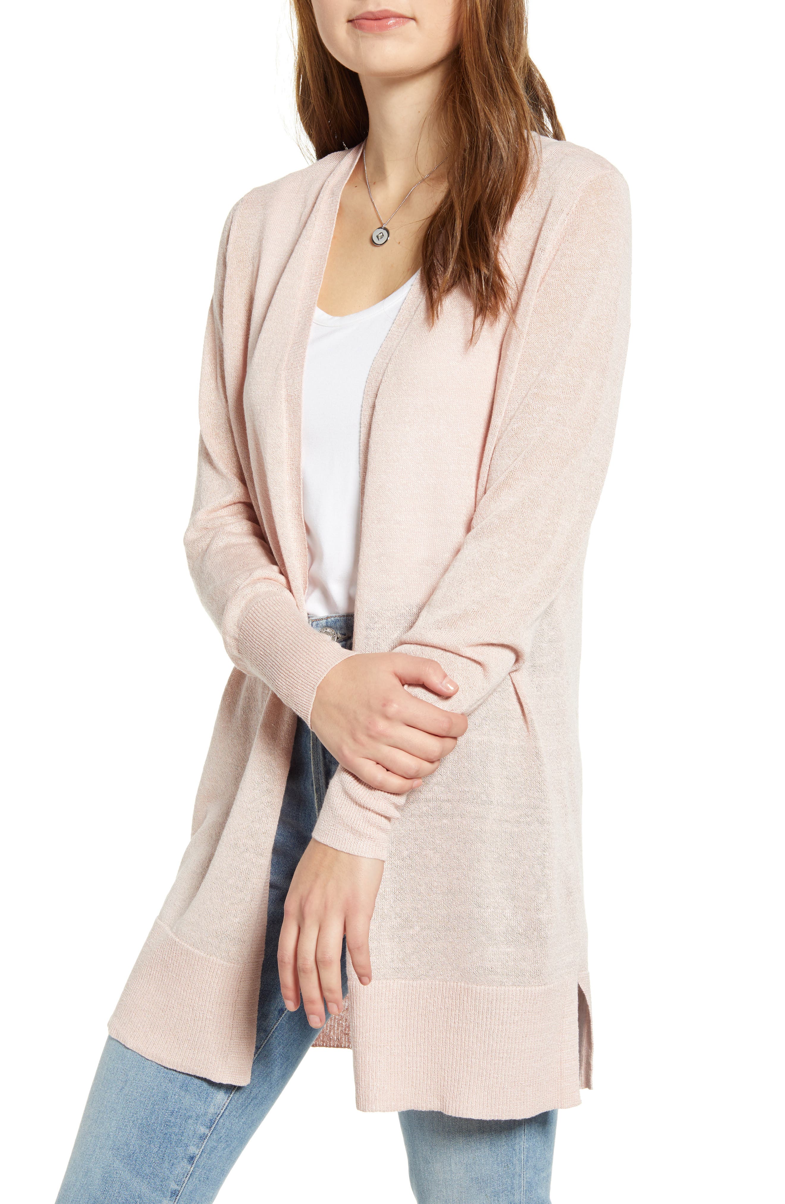 side slit cardigan