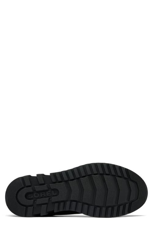 Sorel Men's Mac Hill Lite Hiker Low Waterproof Lace-up Sneakers In Black/black