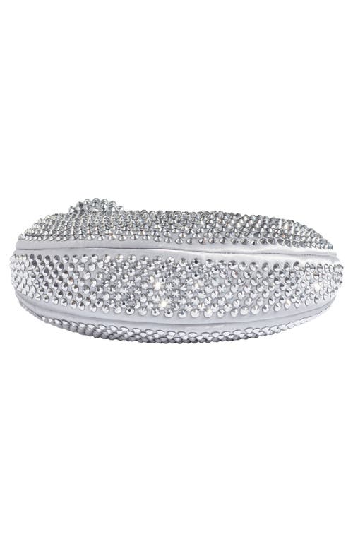 Jw Pei Mini Abacus Embellished Top Handle Bag In Silver