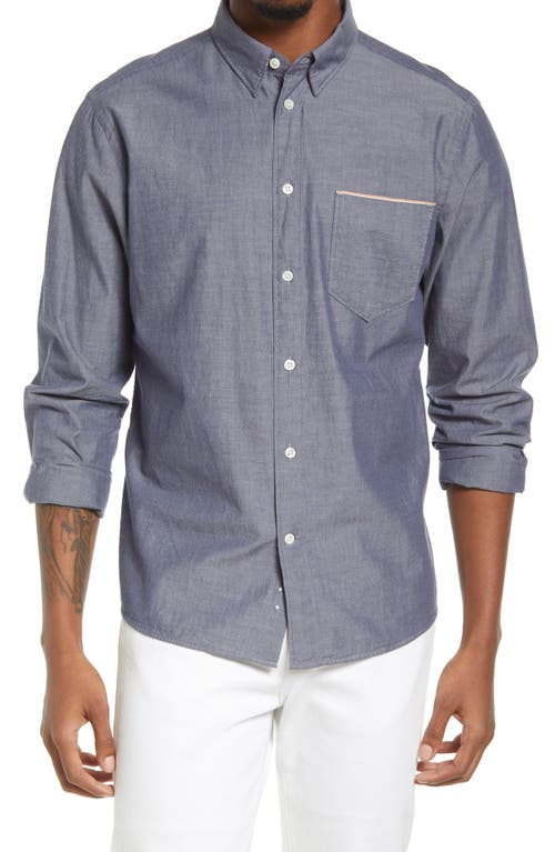 Billy Reid MSL One-Pocket Button-Down Shirt at Nordstrom,