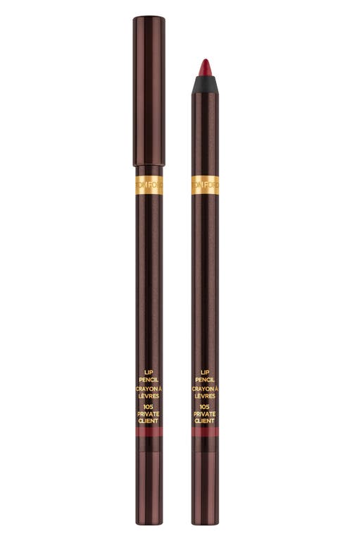 Tom Ford Long Wear Lip Liner Private Client 0.12 oz / 3.5 G In Private Client