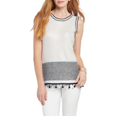 Petite Nic+Zoe Lantana Sweater Tank, Beige