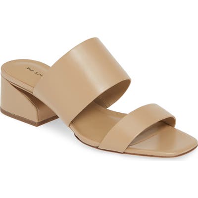 Via Spiga Phillipa Slide Sandal, Beige