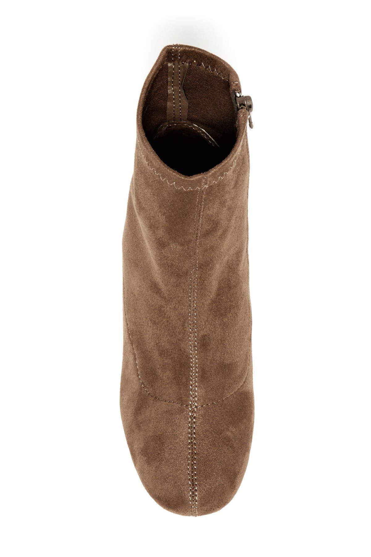 mia valencia block heel bootie