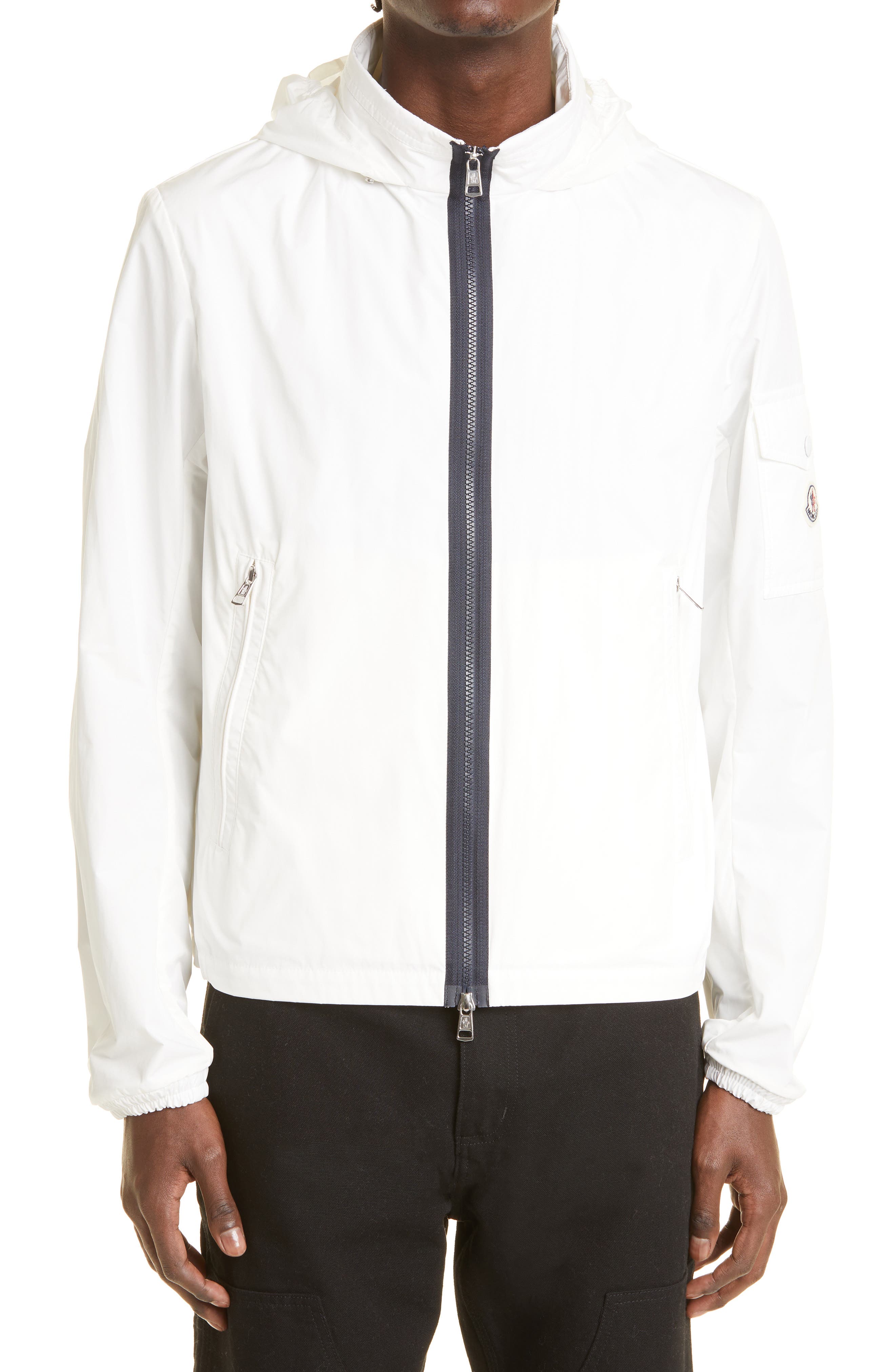 moncler coat white mens