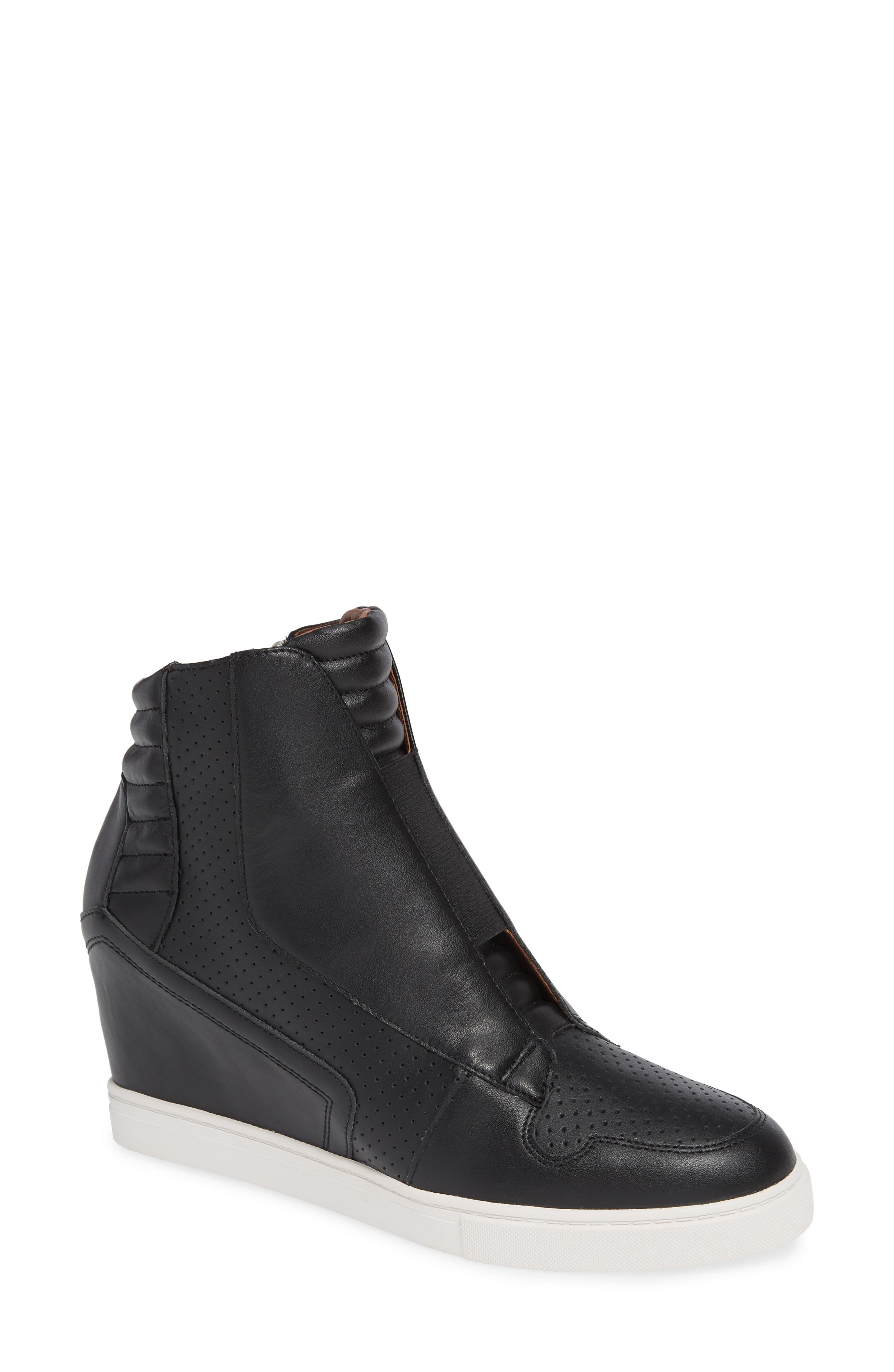 Linea Paolo Filipa Wedge Sneaker, Black