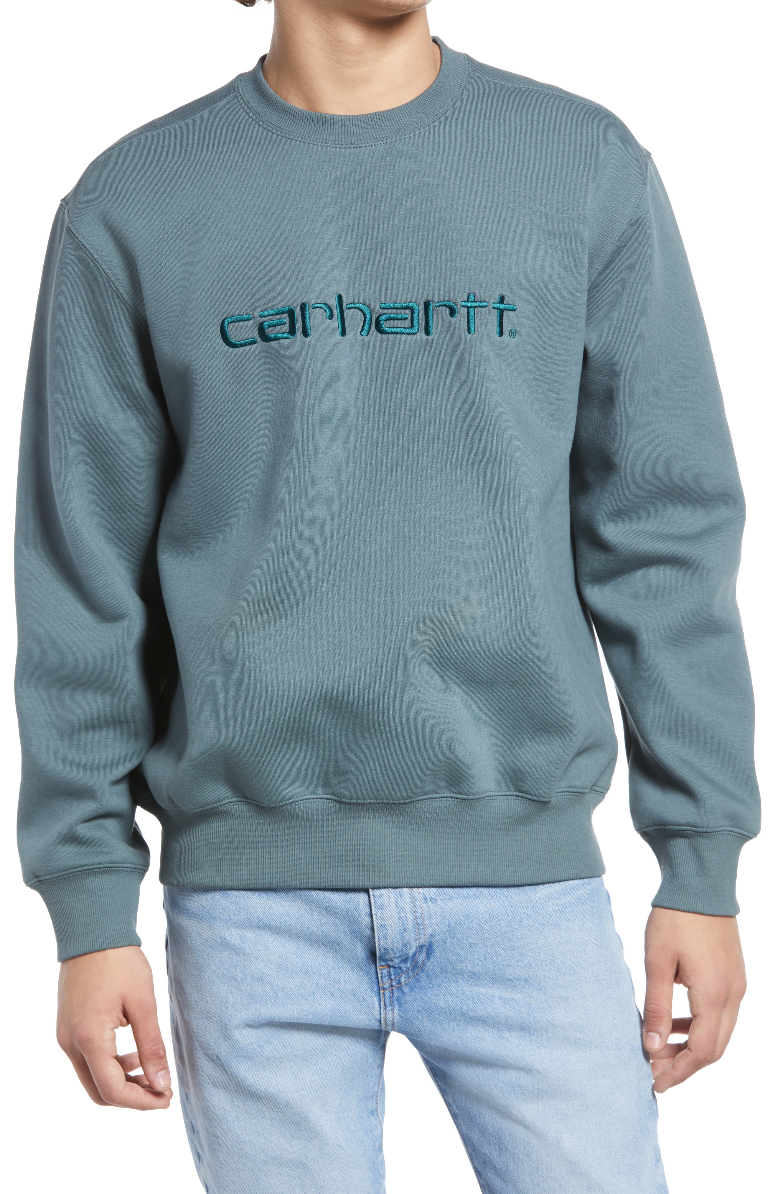 carhartt crewneck green