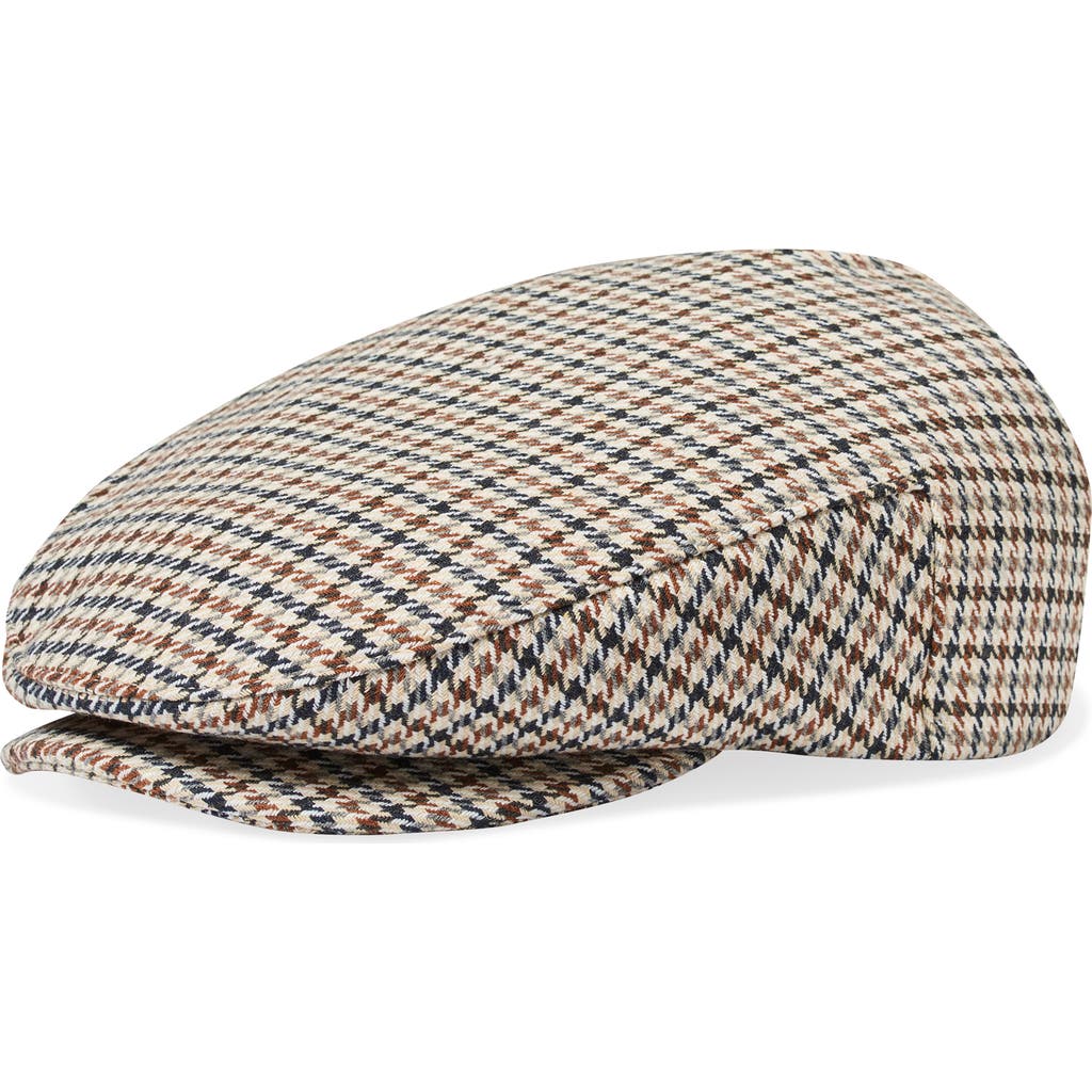 Brixton Hooligan Driver Cap In Sand/black/sepia