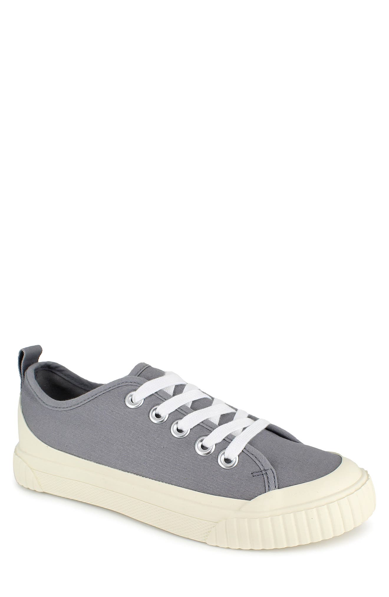 Vegan Sneaker - Esprit Megan Lace Up Grey | avesu VEGAN SHOES