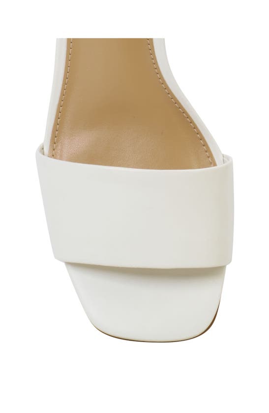 Shop Vince Camuto Carliss Ankle Strap Sandal In Coconut Cream