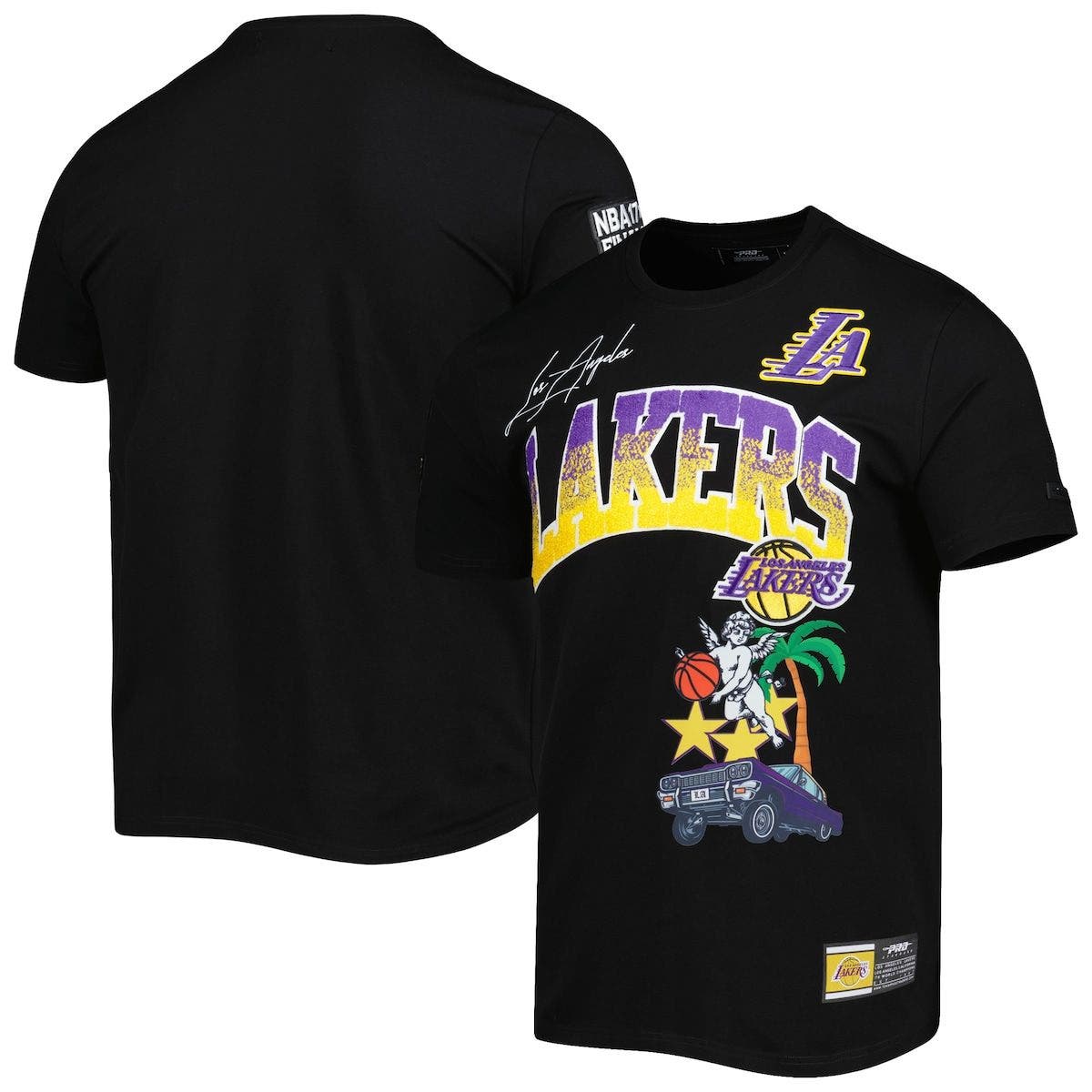 lakers black tshirt