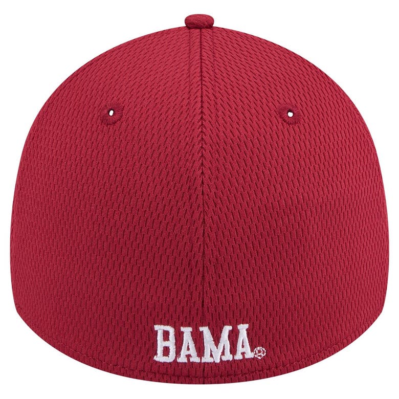 Shop New Era Crimson Alabama Crimson Tide Active Slash Sides 39thirty Flex Hat