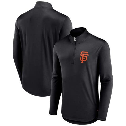 Men's Fanatics Branded Black San Francisco Giants Tough Minded Quarter ...