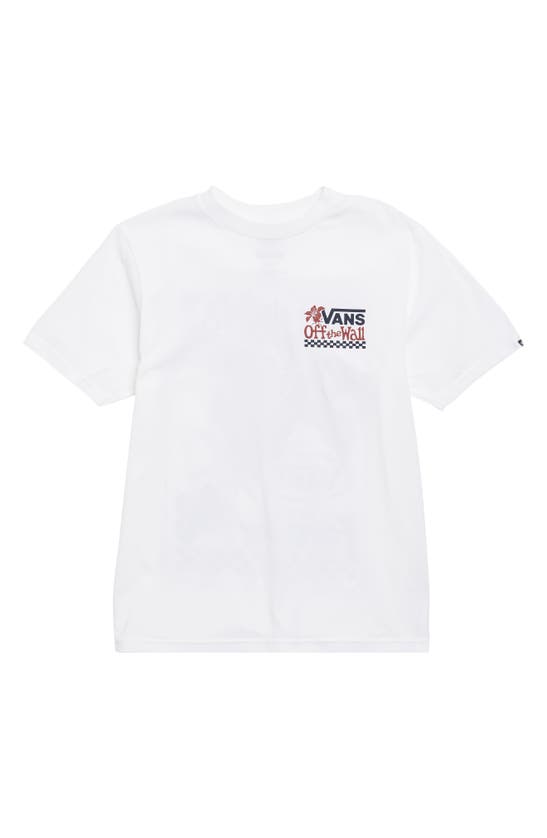 Vans Kids' Always & Forever Graphic T-shirt In White