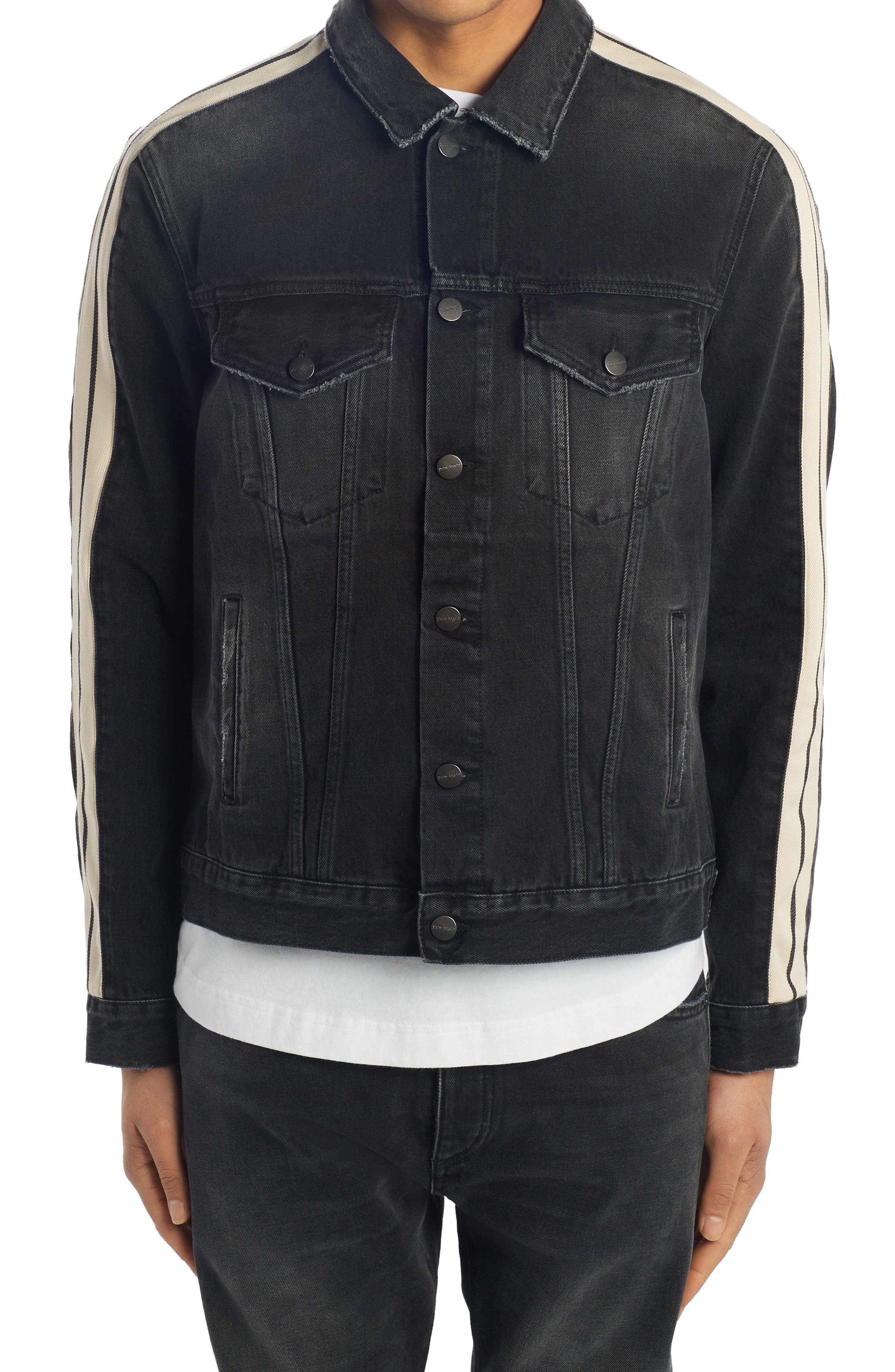 Palm Angels Denim Track Jacket | Nordstrom
