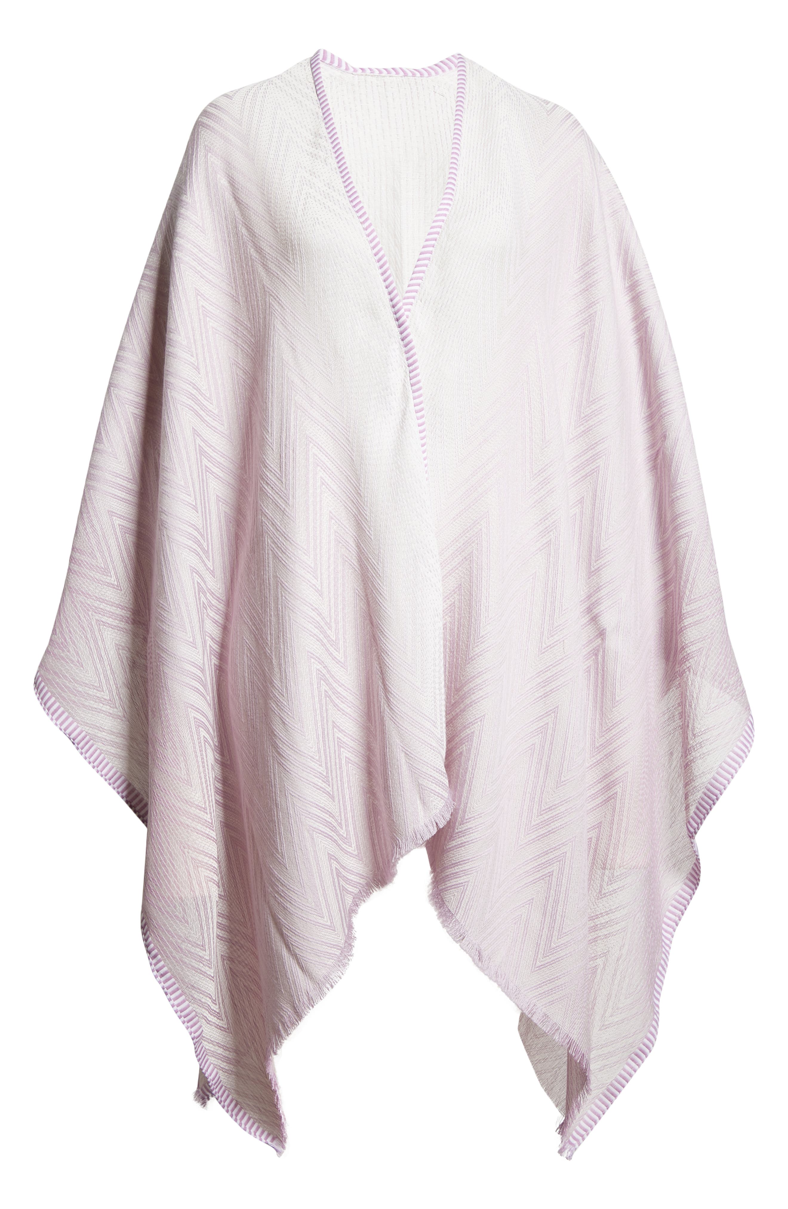 Missoni Cotton & Wool Cape in Pink at Nordstrom