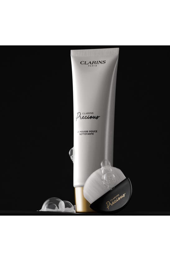 Shop Clarins Precious La Mousse Luxury Foaming Face Cleanser, 4.2 oz