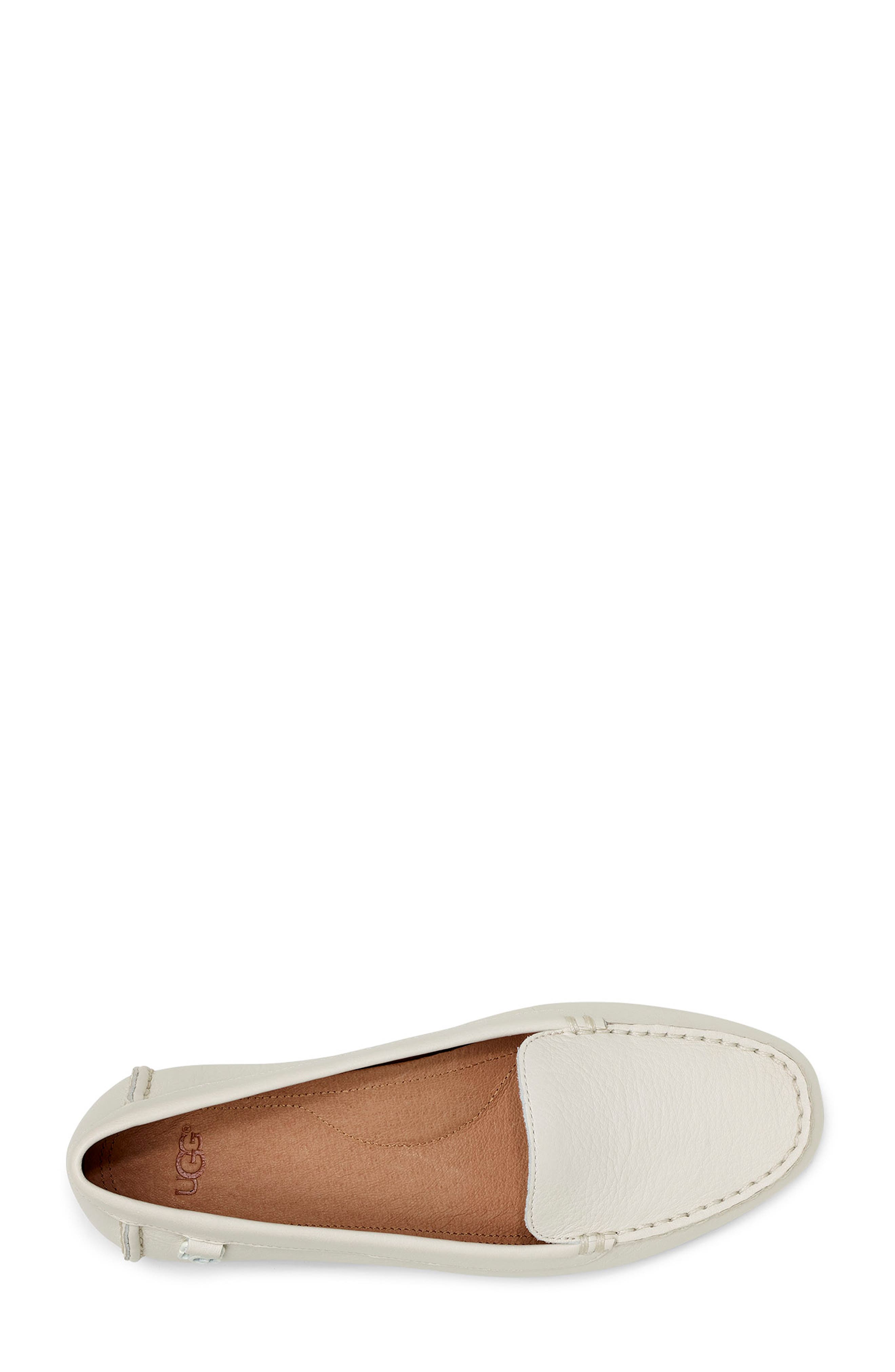 ugg flores leather loafers