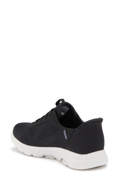 Skechers Swift-fit Go Walk 5 Sneaker In Black