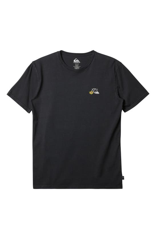 Shop Quiksilver Spaceman Graphic T-shirt In Tarmac