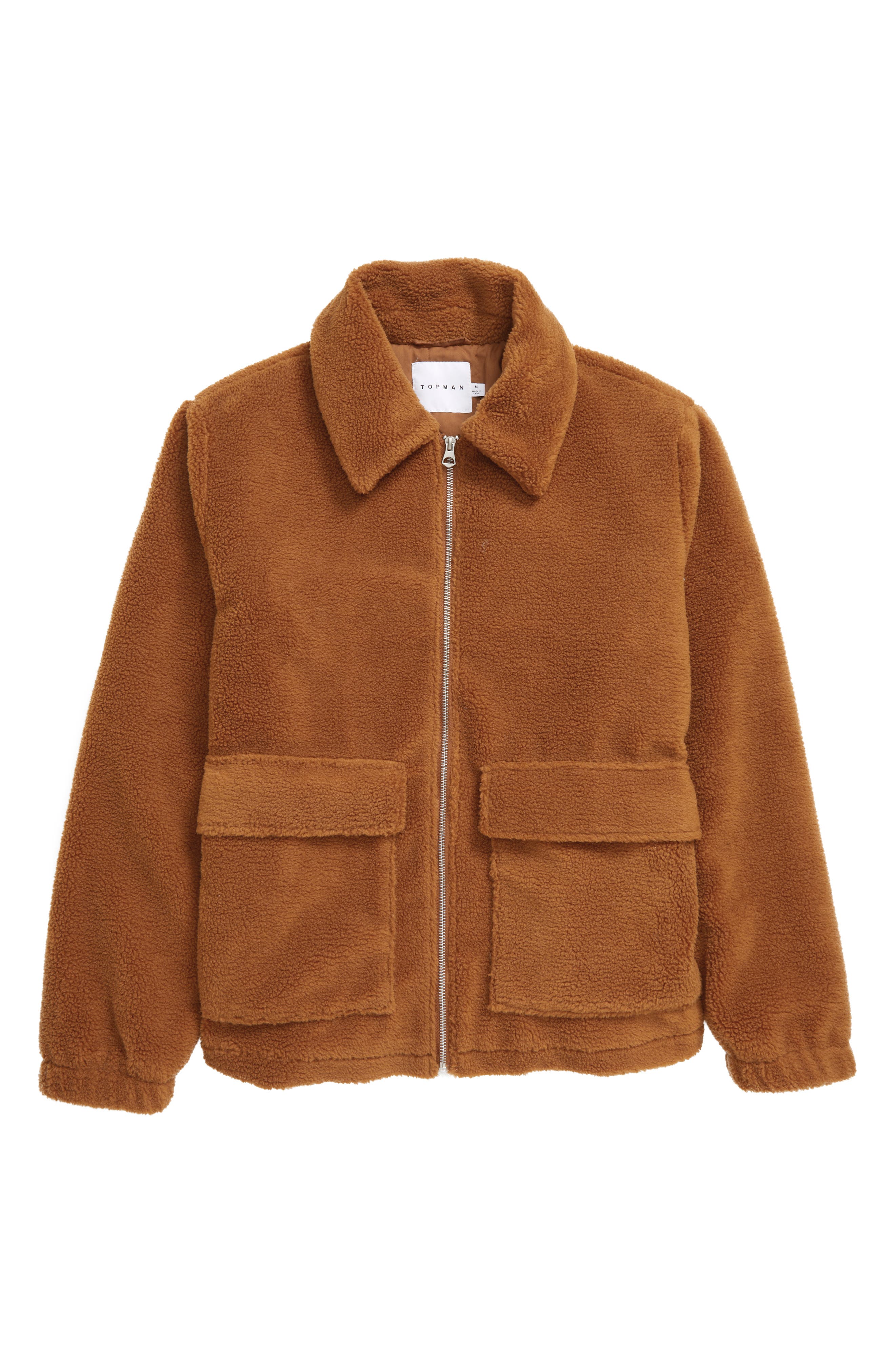 topman fleece jacket