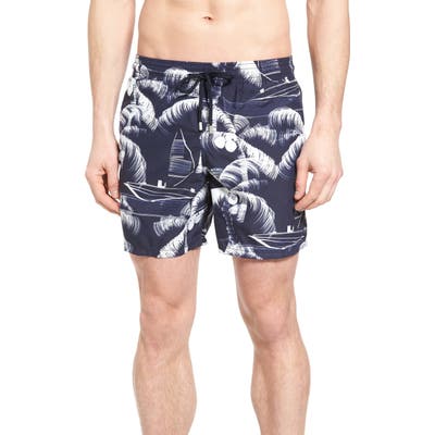 Vilebrequin Palm Trees Print Swim Trunks