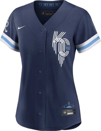 Kansas City Royals Nike Women's Alternate Replica Team Logo Jersey - Light  Blue