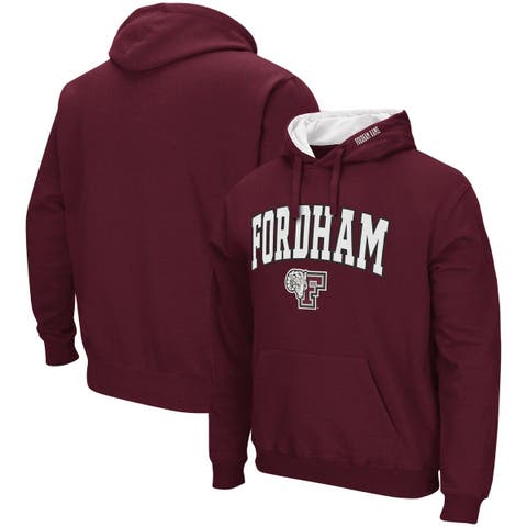 Men's Nike Burgundy Washington Commanders Sideline Athletic Arch Jersey Performance Pullover Hoodie Size: Small