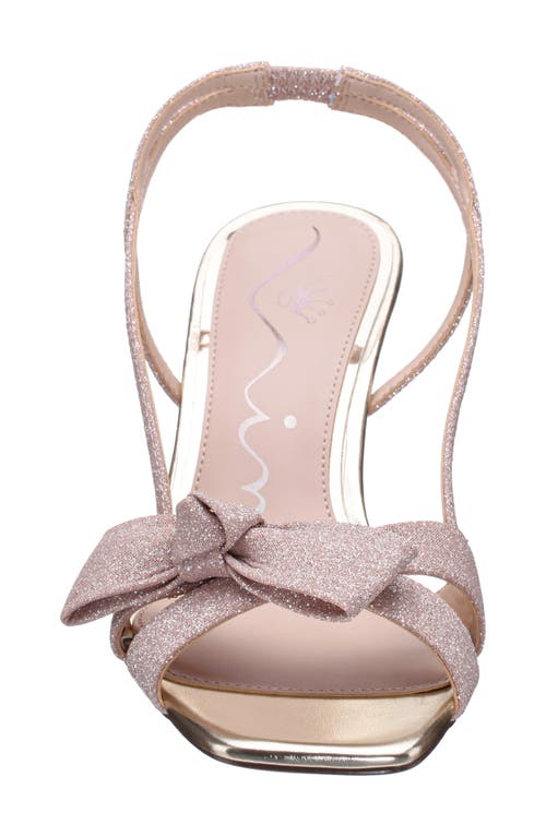 NINA NINA LIZETTE SLINGBACK SANDAL 