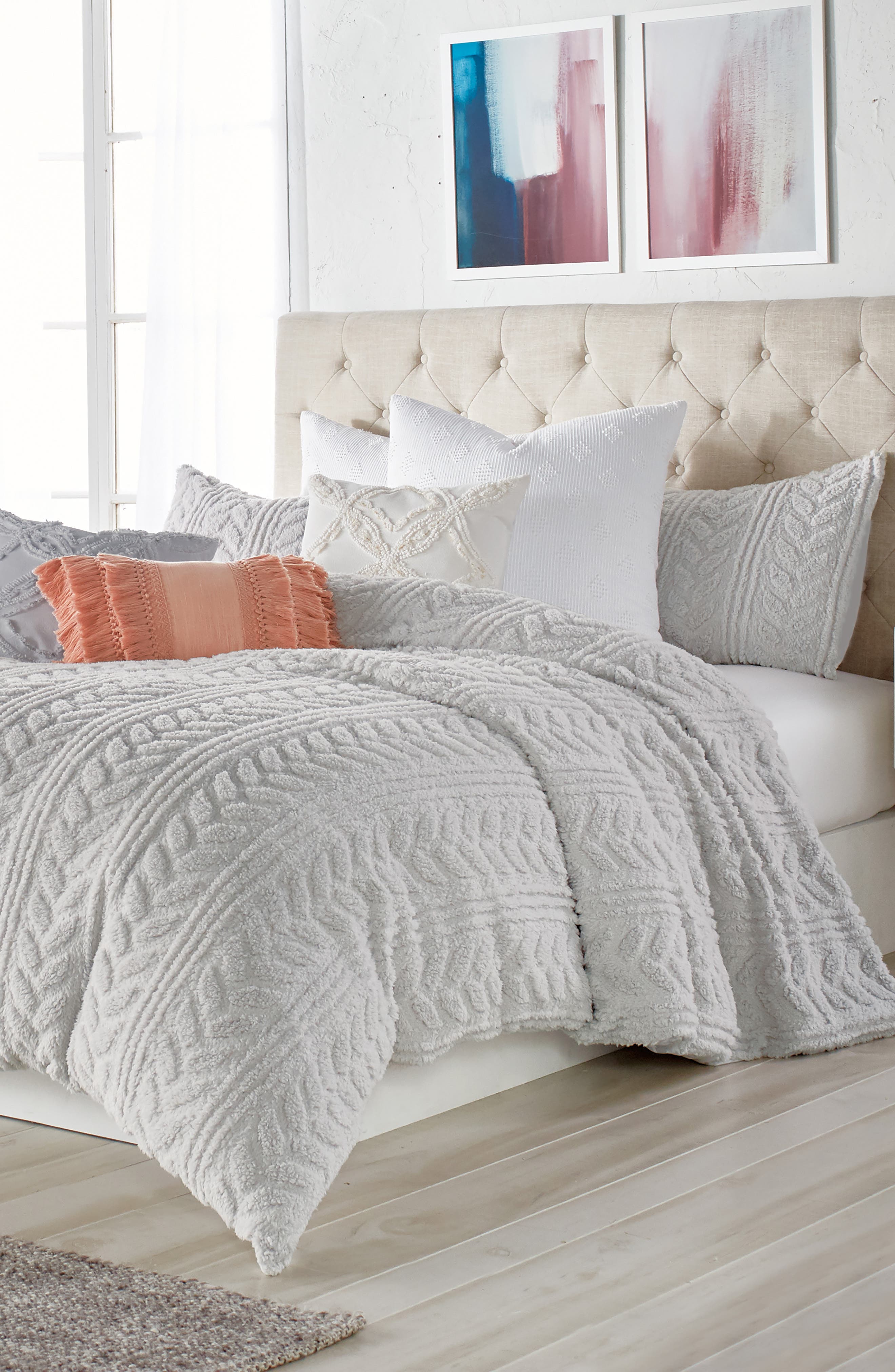 cable knit quilt cover