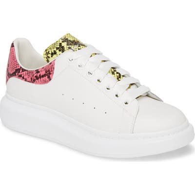 Alexander Mcqueen Oversize Low Top Sneaker, White