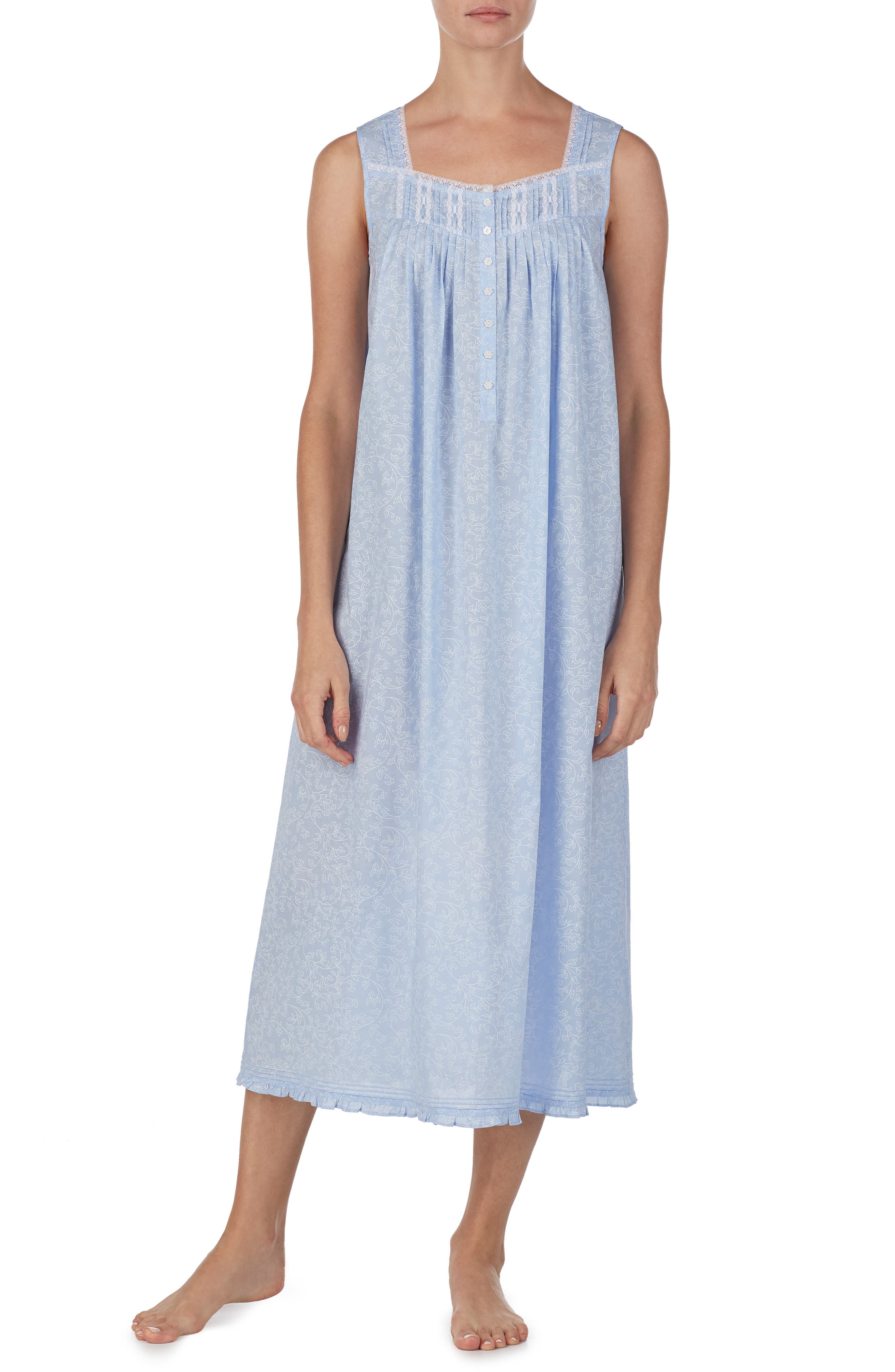 Eileen West Ballet Nightgown, Blue